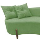 Ver imagem 5 de Namoradeira Sofá Feijão Luna Orgânica Bouclé Verde