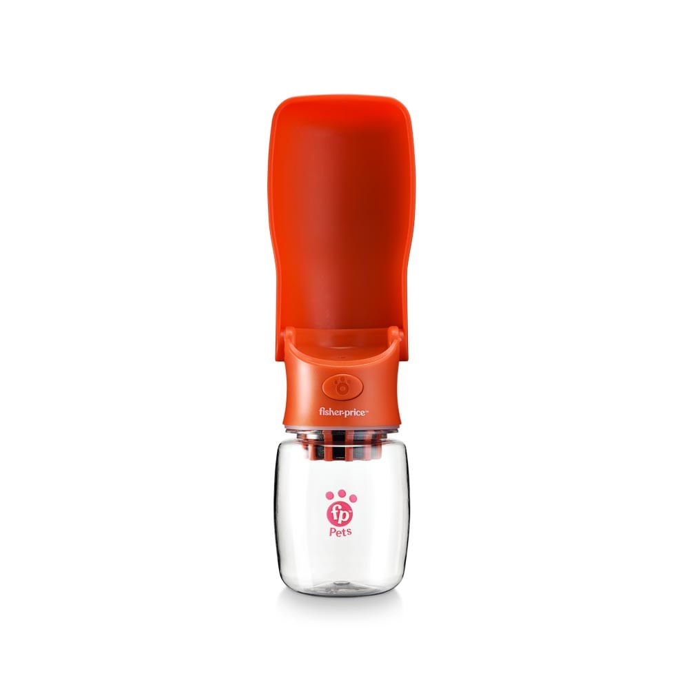 Garrafa Portátil Dobrável Pet Foldable Water To Go 350ml com Filtro de Carvão Ativado Vermelha - Fis - 1