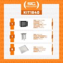 Ver imagem 2 de Forno Turbo Convector Digital Pro Turquesa FCSP4E 220V + Bancada MES-004 + 8 Assadeiras - Venâncio