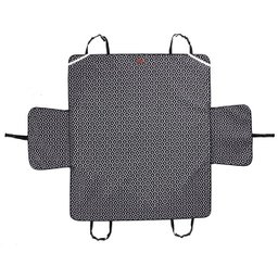 Capa Protetora PET Para Carro Dobrável Impermeável - Preto e Branco - 1