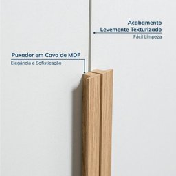 Guarda-roupa Modulado 4 Peças 8 Portas Jade Cabecasa Madeiramadeira - 7