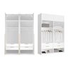 Guarda-roupa Modulado 4 Peças 8 Portas Jade Cabecasa Madeiramadeira - 6