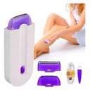 Ver imagem 2 de Depilador Elétrico Feminino Intimo sem Dor Sensor Usb Branco