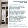 Guarda-roupa Modulado 4 Peças 8 Portas Jade CabeCasa MadeiraMadeira - 16