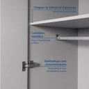 Ver mais imagens de Guarda-Roupa Planejado 4 Peças 8 Portas Jade CabeCasa MadeiraOriginals Cinza/Urbano