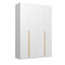 Ver imagem 5 de Guarda-Roupa Planejado 4 Peças 8 Portas Jade CabeCasa MadeiraOriginals Cinza/Urbano