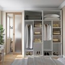 Ver imagem 1 de Guarda-Roupa Planejado 2 Peças sem Portas Jade CabeCasa MadeiraOriginals Cinza/Urbano