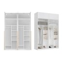 Ver imagem 2 de Guarda-Roupa Planejado 8 Portas Branco CabeCasa MadeiraOriginals