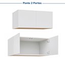 Ver mais imagens de Guarda-Roupa Planejado 8 Portas Branco CabeCasa MadeiraOriginals