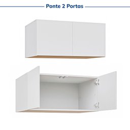 Guarda-roupa Modulado 4 Peças 8 Portas Jade CabeCasa MadeiraMadeira - 8