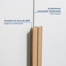 Guarda-roupa Modulado 4 Peças 8 Portas Jade CabeCasa MadeiraMadeira - 12