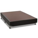 Ver imagem 1 de Cama Box Base Casal Americana Courano Nero Black (138x188x23) - Ortobom