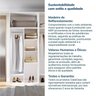 Guarda-roupa Modulado 2 Peças sem Portas Jade CabeCasa MadeiraOriginals - 9