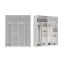 Ver imagem 5 de Guarda-Roupa Planejado 2 Peças sem Portas Jade CabeCasa MadeiraOriginals Branco/Fosco