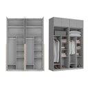 Ver imagem 6 de Guarda-roupa Modulado 4 Peças 8 Portas Jade CabeCasa MadeiraOriginals