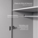 Ver mais imagens de Guarda-Roupa Planejado 8 Portas Cinza CabeCasa MadeiraOriginals
