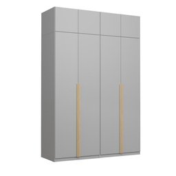 Guarda-roupa Modulado 4 Peças 8 Portas Jade Cabecasa Madeiramadeira - 5