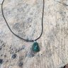 Colar com Pedra Natural - Proteção Prosperidade Sabedoria - Pedra Quartzo Verde - 3