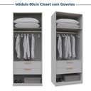 Ver mais imagens de Guarda-roupa Modulado 2 Peças sem Portas Jade CabeCasa MadeiraOriginals