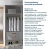 Guarda-roupa Modulado 2 Peças sem Portas Jade CabeCasa MadeiraOriginals - 10