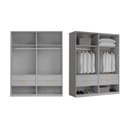 Ver imagem 5 de Guarda-roupa Modulado 2 Peças sem Portas Jade CabeCasa MadeiraOriginals