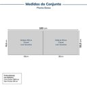 Ver imagem 2 de Guarda-roupa Modulado 2 Peças sem Portas Jade CabeCasa MadeiraOriginals