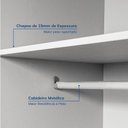 Ver imagem 6 de Guarda-Roupa Planejado 2 Peças sem Portas Jade CabeCasa MadeiraOriginals Branco/Fosco