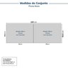 Guarda-roupa Modulado 2 Peças sem Portas Jade Cabecasa Madeiramadeira - 2