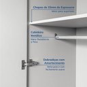 Ver mais imagens de Guarda-Roupa Planejado 2 Peças 4 Portas Jade CabeCasa MadeiraOriginals Branco/Fosco