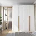 Ver imagem 1 de Guarda-roupa Modulado 2 Peças 4 Portas Jade CabeCasa MadeiraOriginals