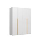 Ver imagem 5 de Guarda-Roupa Planejado 2 Peças 4 Portas Jade CabeCasa MadeiraOriginals Branco/Fosco