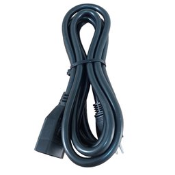 Extensao Eletrica 20a Fio 2,5 3 Metros Preto 2p+t Fl362 599 - 2