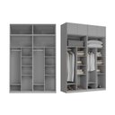 Ver imagem 5 de Guarda-roupa Modulado 4 Peças 4 Portas Jade CabeCasa MadeiraOriginals