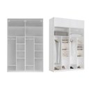 Ver imagem 5 de Guarda-Roupa Planejado 4 Peças 4 Portas Jade CabeCasa MadeiraOriginals Branco/Fosco