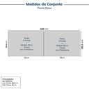 Ver imagem 2 de Guarda-roupa Modulado 4 Peças 4 Portas Jade CabeCasa MadeiraOriginals