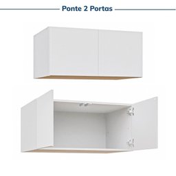 Guarda-roupa Modulado 4 Peças 4 Portas Jade CabeCasa MadeiraMadeira - 11