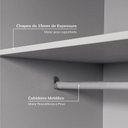 Ver imagem 6 de Guarda-Roupa Planejado 4 Peças 4 Portas Jade CabeCasa MadeiraOriginals Cinza/Urbano