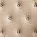 Ver imagem 7 de Cadeira Estofada para Recepção Clinica Tecido Veludo Elegante Confortavel Pés de Madeira Resistente