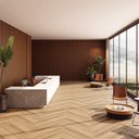 Ver imagem 2 de Piso Vinílico Colado Comercial 17,7cm X 0,3cm X 121cm Job