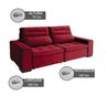 Sofá Retrátil e Reclinável 2 Lugares 230 Cm Charm - 3