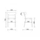 Ver imagem 2 de Cadeira Fixa Bit Empilhável Base Branca Frisokar Verde