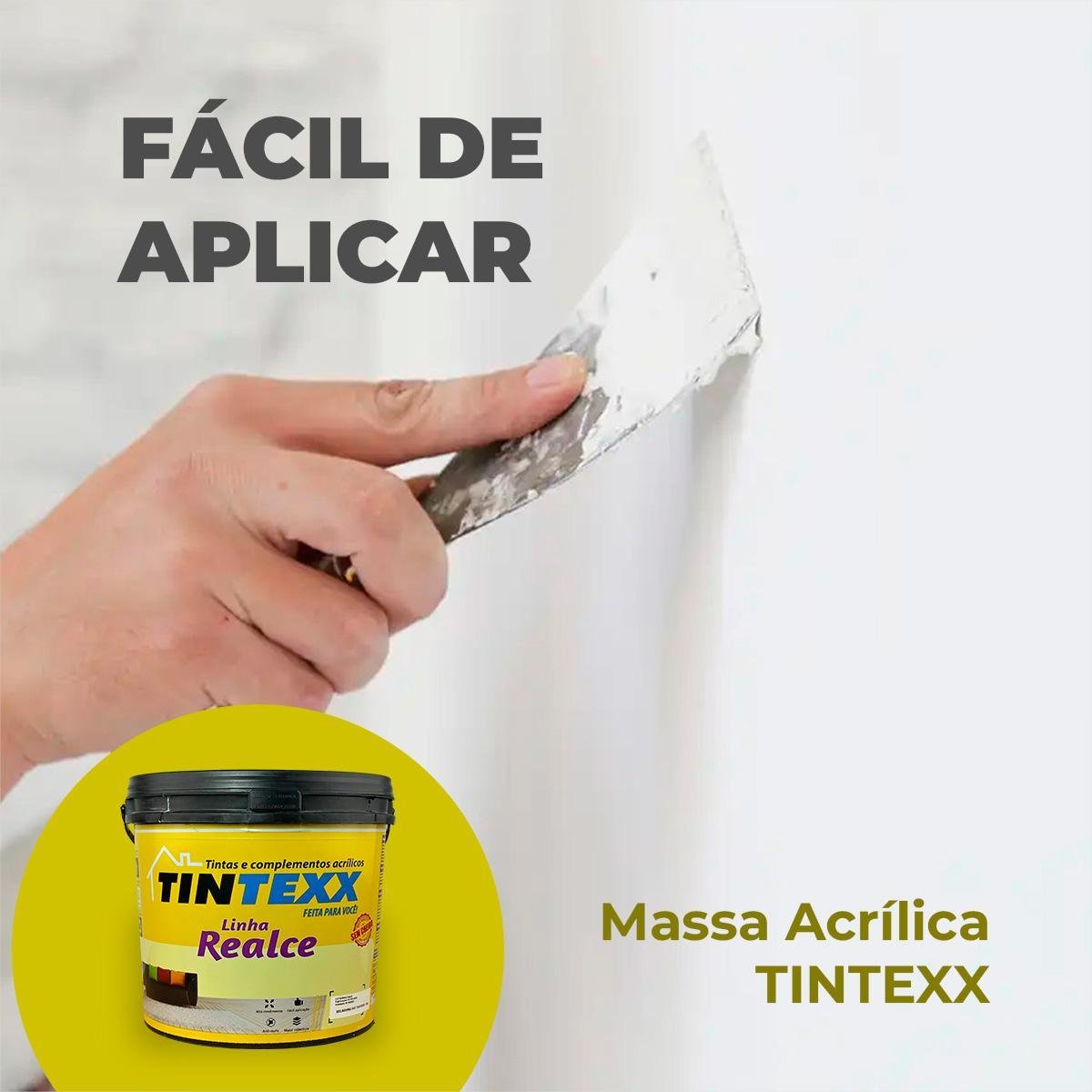 Massa Acrílica 21kg Áreas Interna e Externa - 3