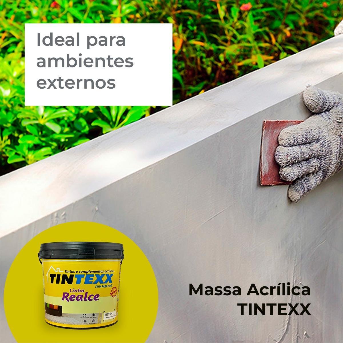 Massa Acrílica 21kg Áreas Interna e Externa - 6