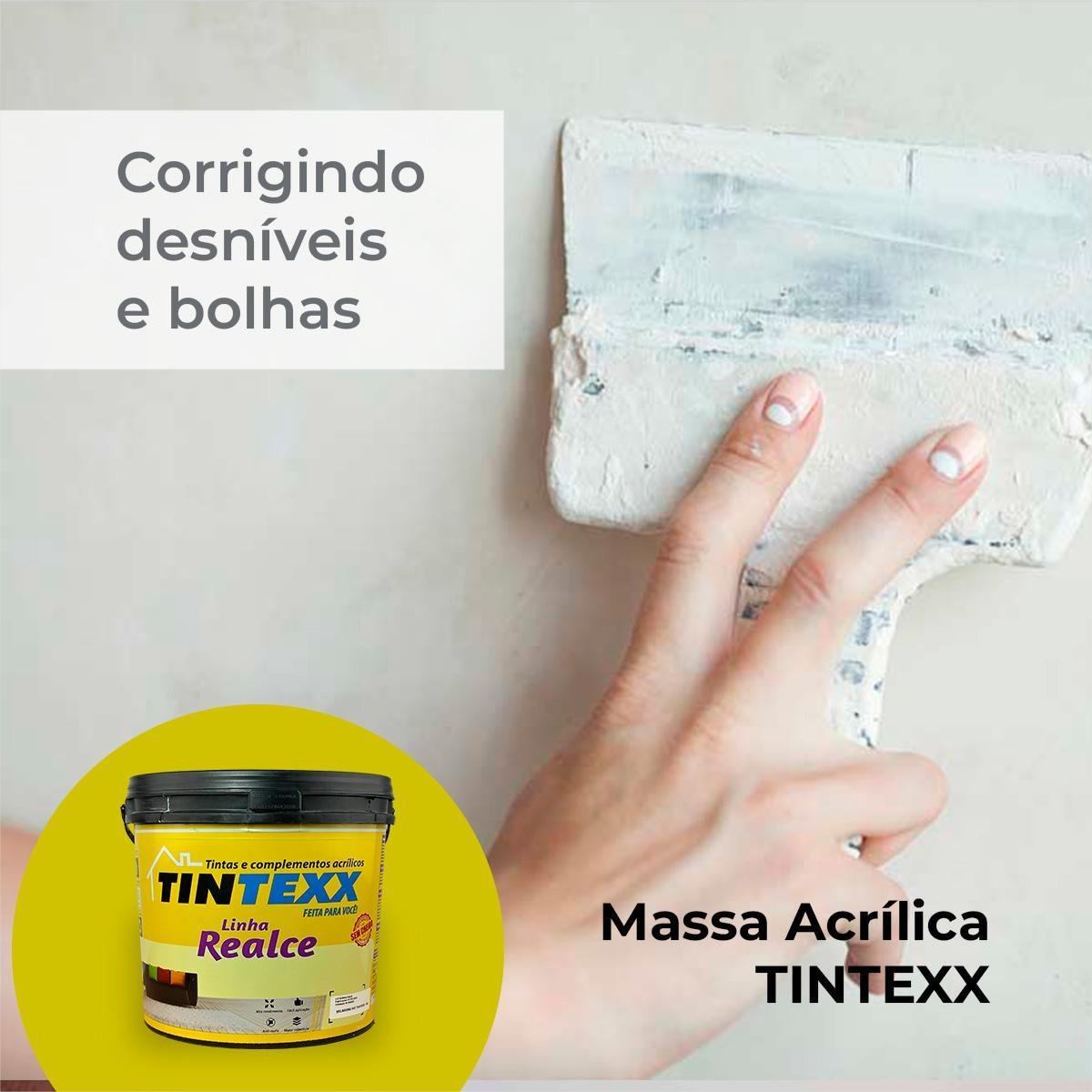 Massa Acrílica 21kg Áreas Interna e Externa - 7