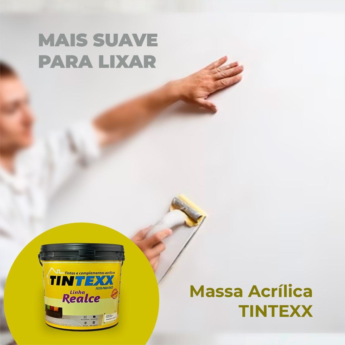 Massa Acrílica 21kg Áreas Interna e Externa - 4