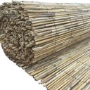 Ver imagem 7 de Esteira de Bambu Inteiro Natural Divisória 5mt x 1mt para Pergolado Decoração Cortinas Decore Fácil
