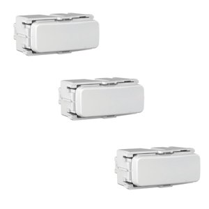 Kit C/3 Modulos Interruptor Simples 10a 250v Weg Composé