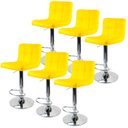Ver imagem 1 de Kit 6 Banquetas Gomos para Cozinha 3-35 Cor:amarela