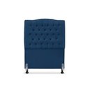 Ver imagem 2 de Cabeceira de Cama Box Solteiro 90 cm Dunas Azul Marinho
