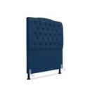 Ver imagem 1 de Cabeceira de Cama Box Solteiro 90 cm Dunas Azul Marinho